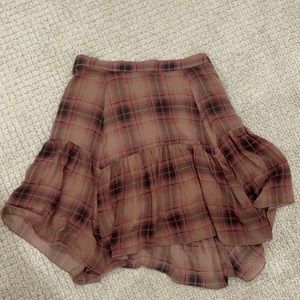 Urban outfitters NEVER WORN plaid skirt